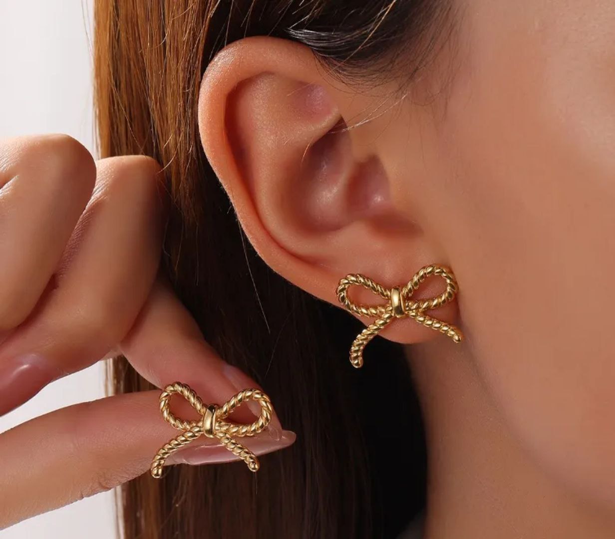 Bow - Earring