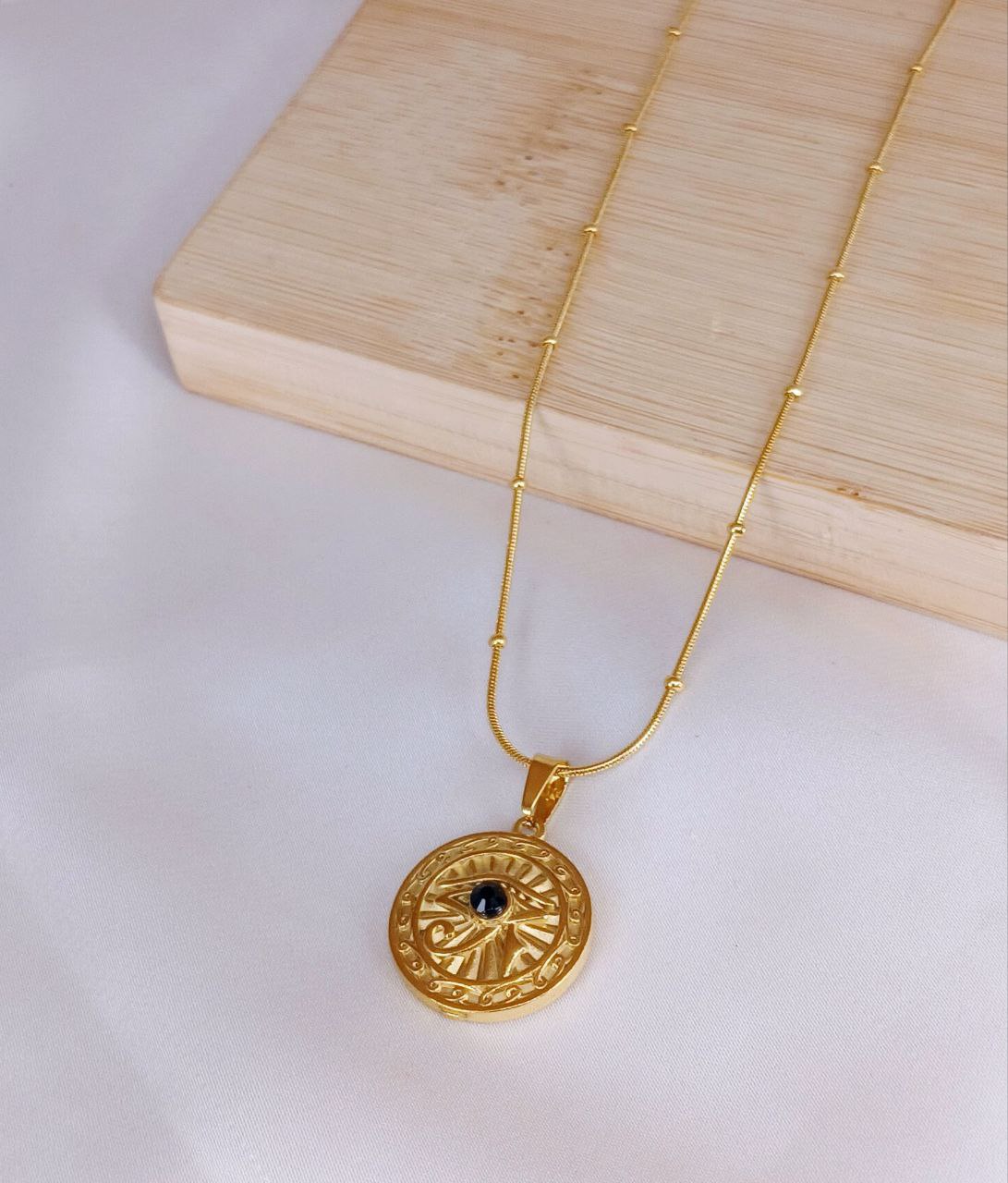 Hours eye Necklace