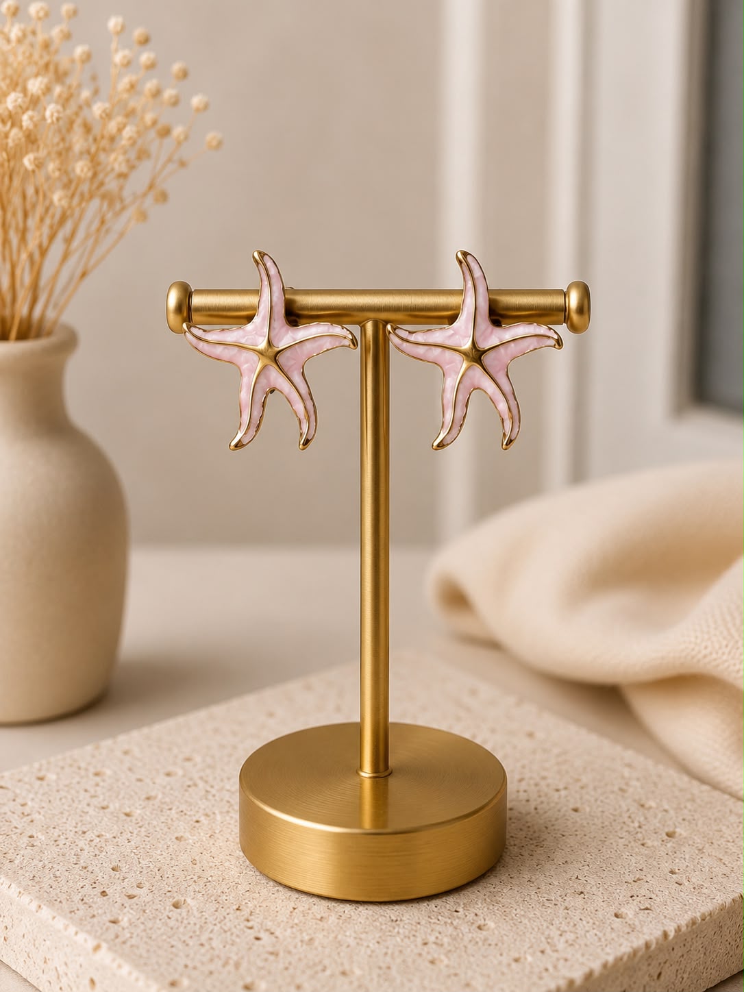 SeaStar Pink - Earring