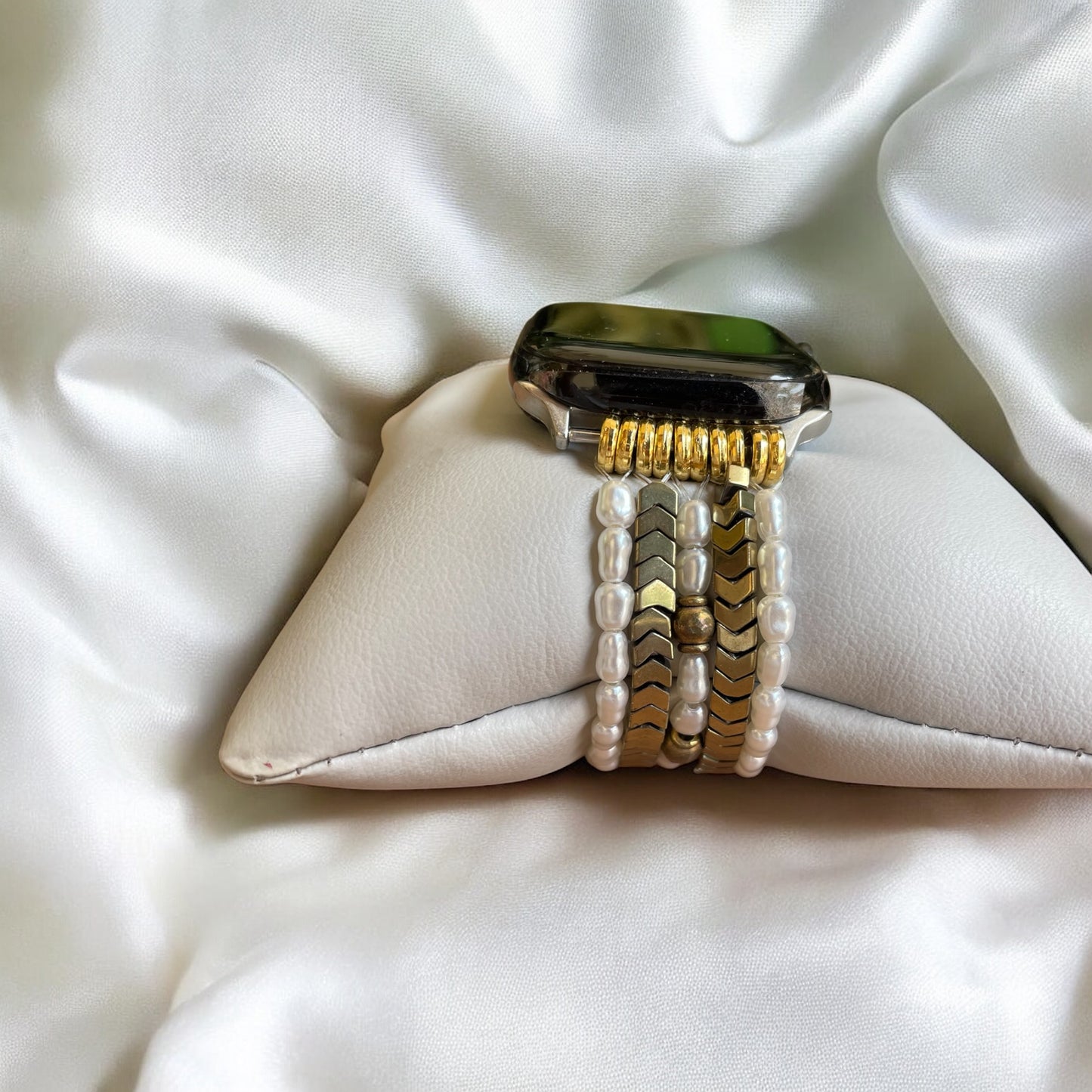 Watch Band - HEMATITE Gold
