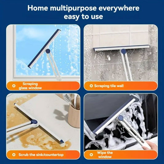 Rotatable Squeegee Glass Wiper