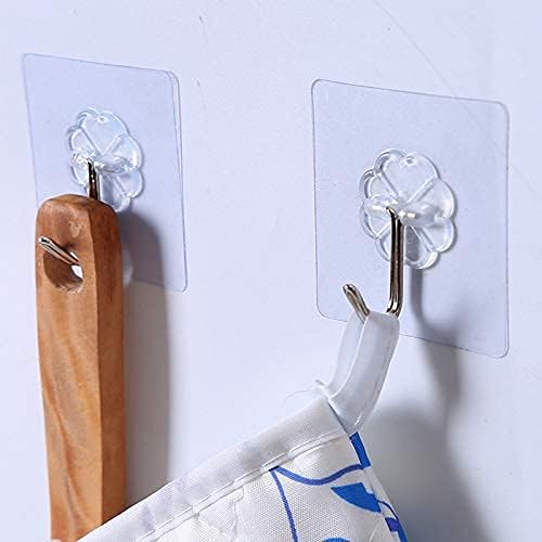 Self Adhesive Plastic Wall Hooks-1Pcs