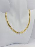 Gold Plated Necklace - Circles