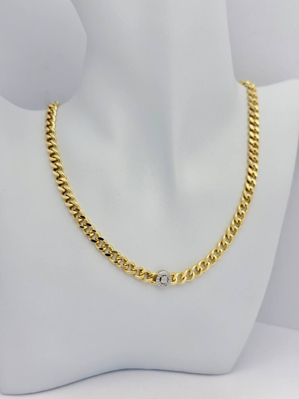 Gold Plated Necklace - Circles