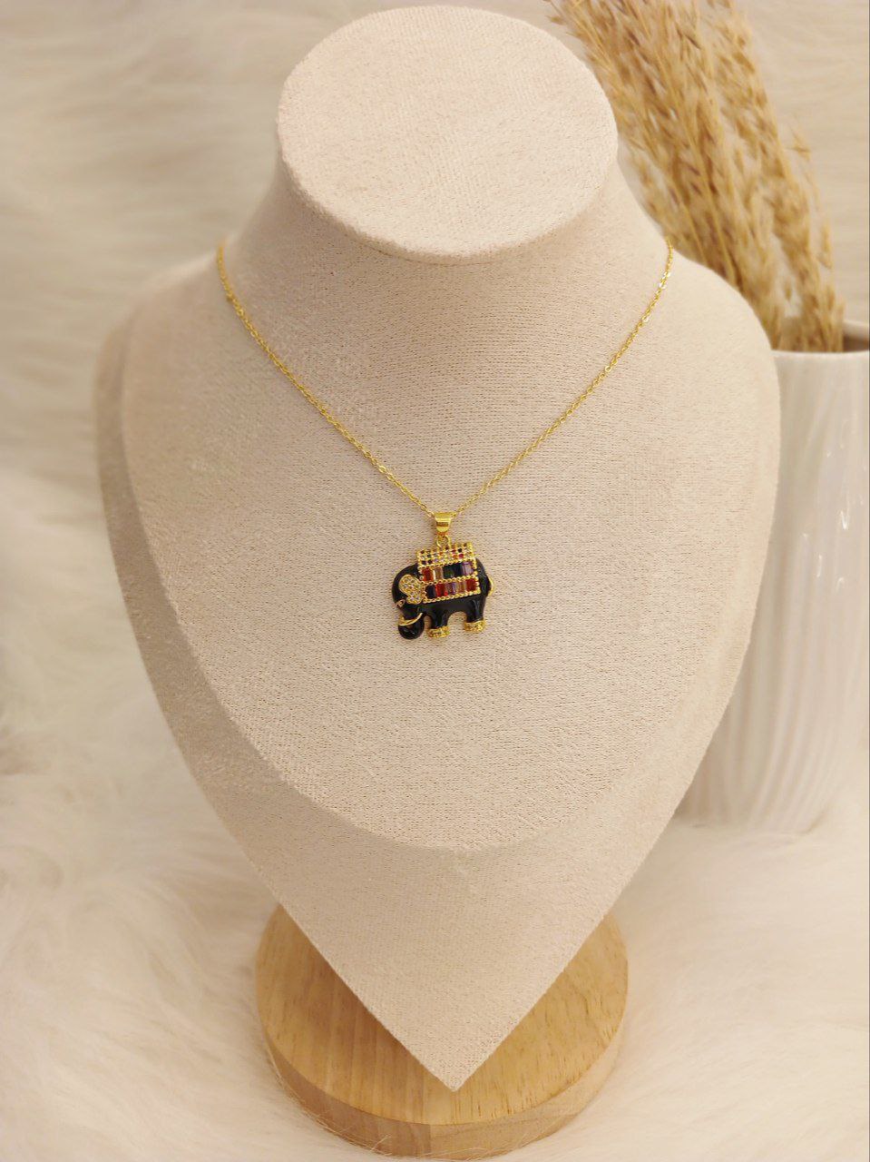 Elephant Necklace - Gold Plated