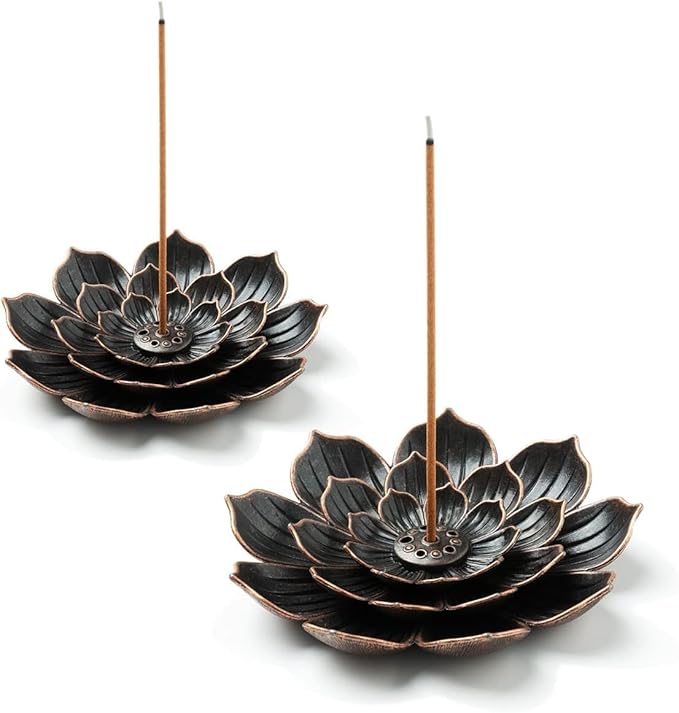 Lotus Flower Incense Holder- Large