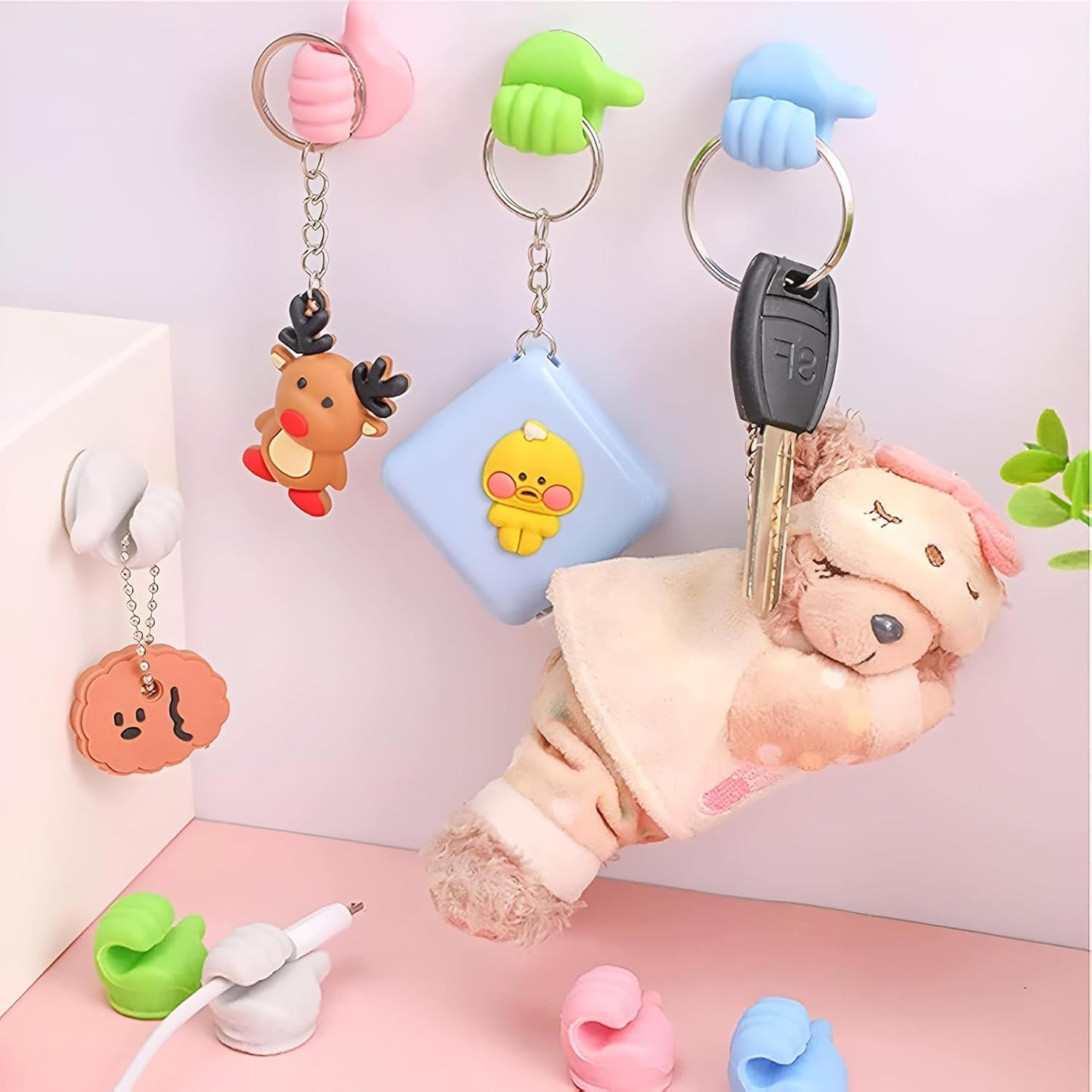Thumb Hooks Self Adhesive- Ok-1Psc