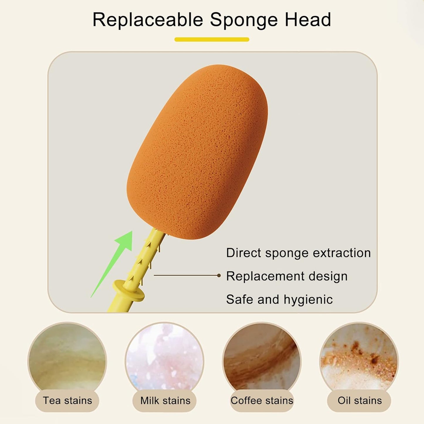 Multifunctional Cleaning Brush in Carrot Shape