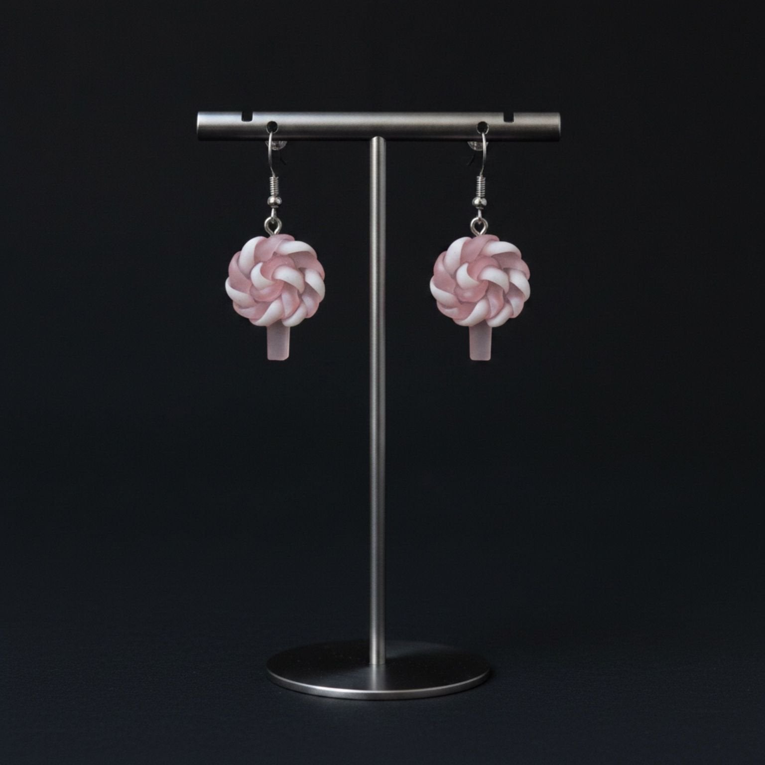 Pink Lollipop - Earring