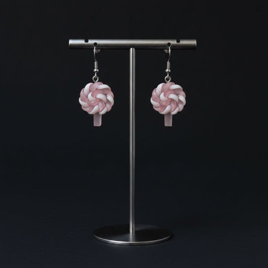 Pink Lollipop - Earring