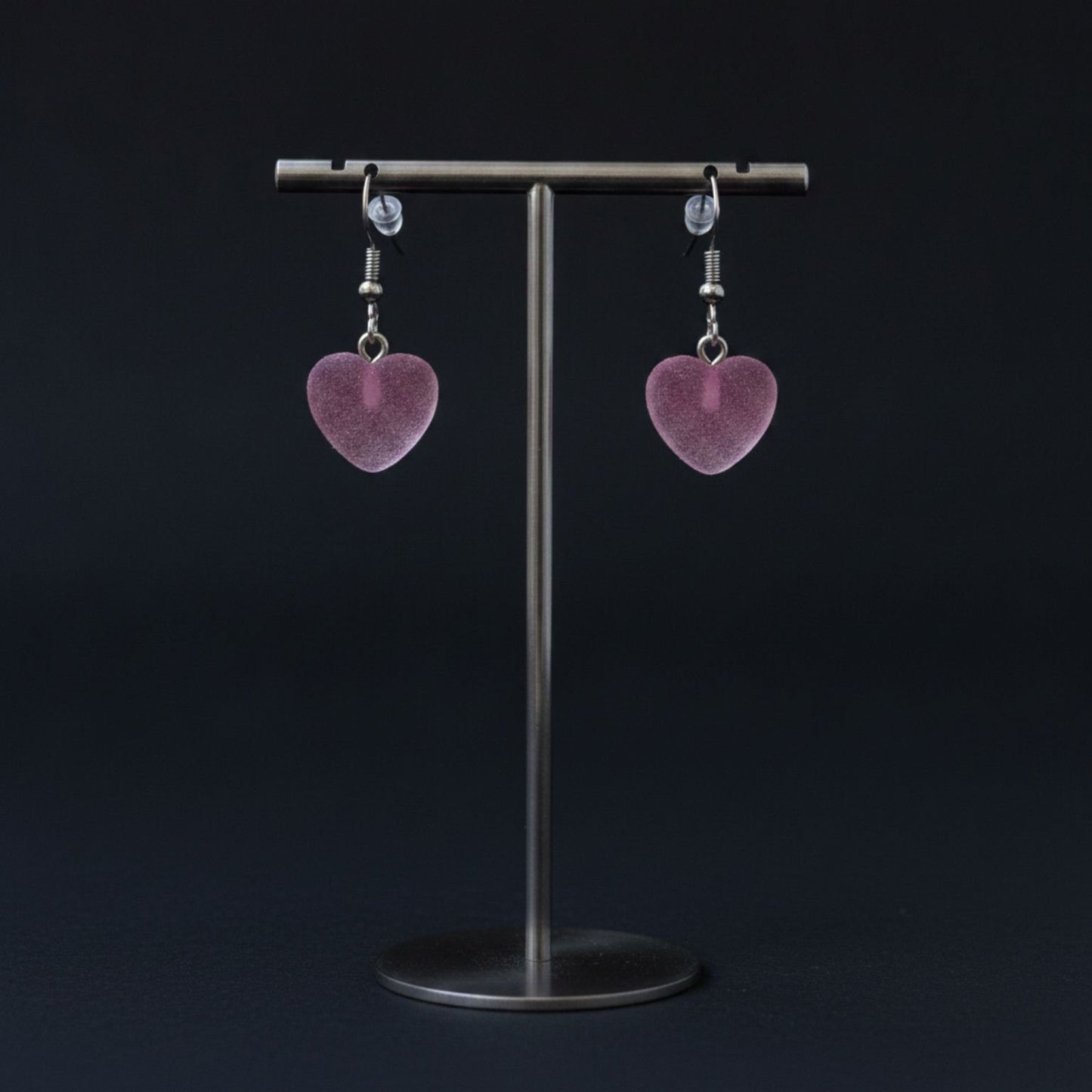 Pink Heart- Earring
