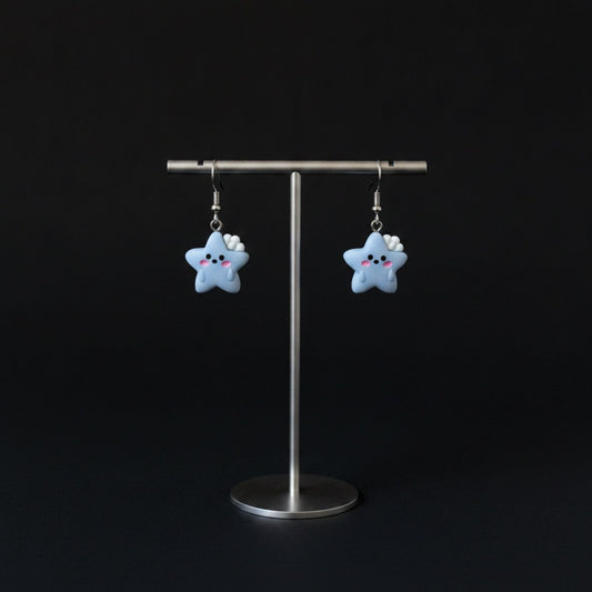 Light Blue Star- Earring