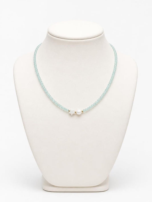 Light Blue Star- Necklace