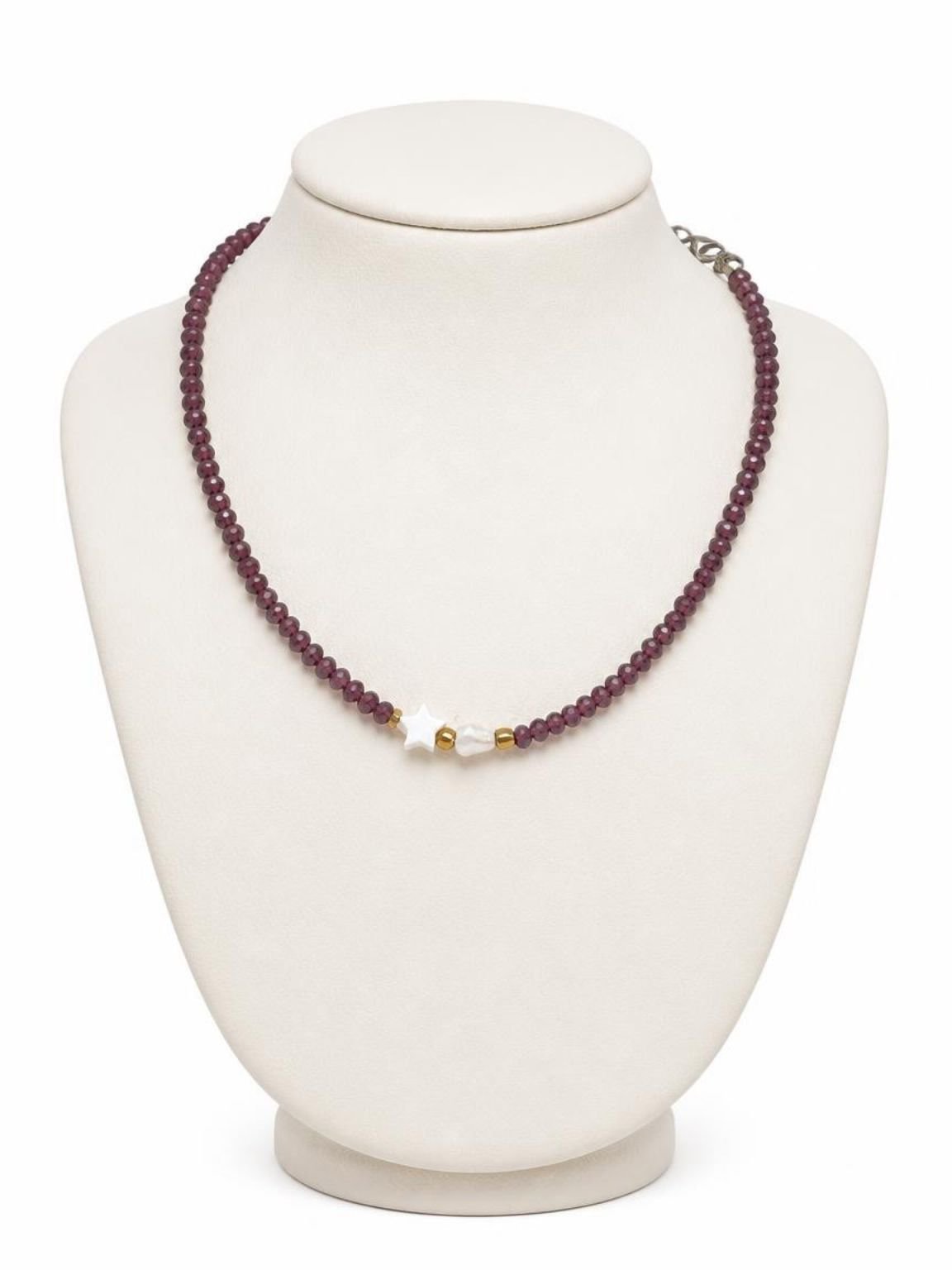 Purple with Star- Necklace