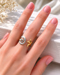Snail and Star Ring