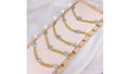Gold Plated Bracelet - Multistone - 2