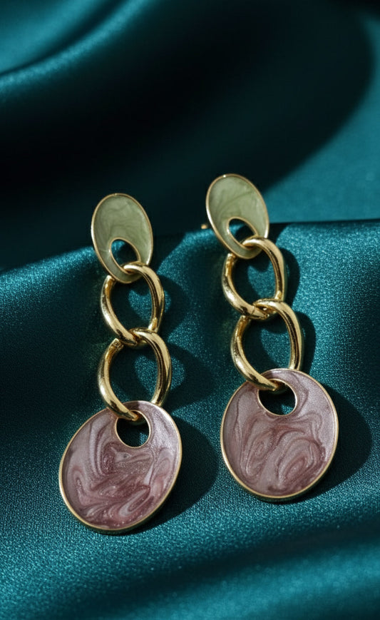 3-Circle earring