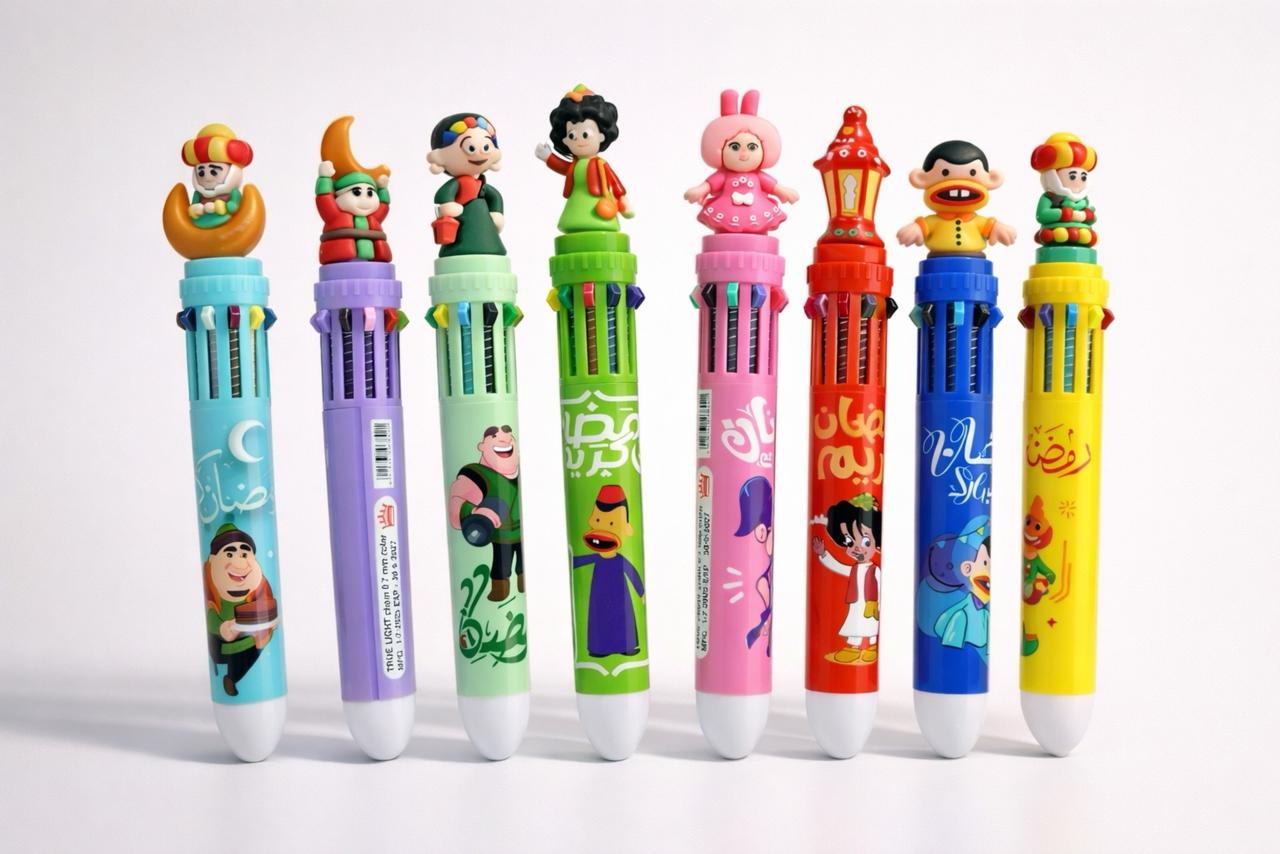 Ramadan Characters Pen - 10 Colors