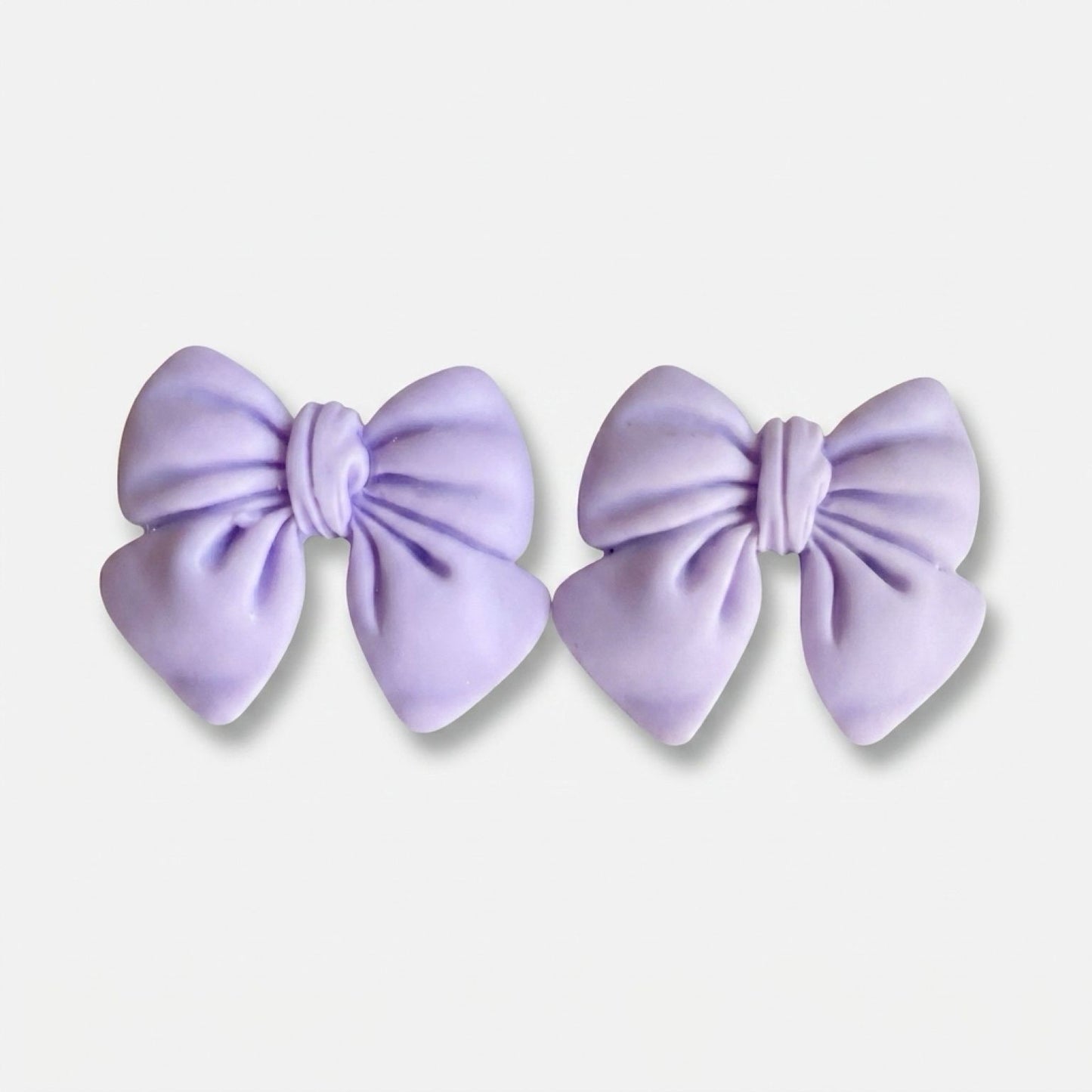 Orange Bow - Earring