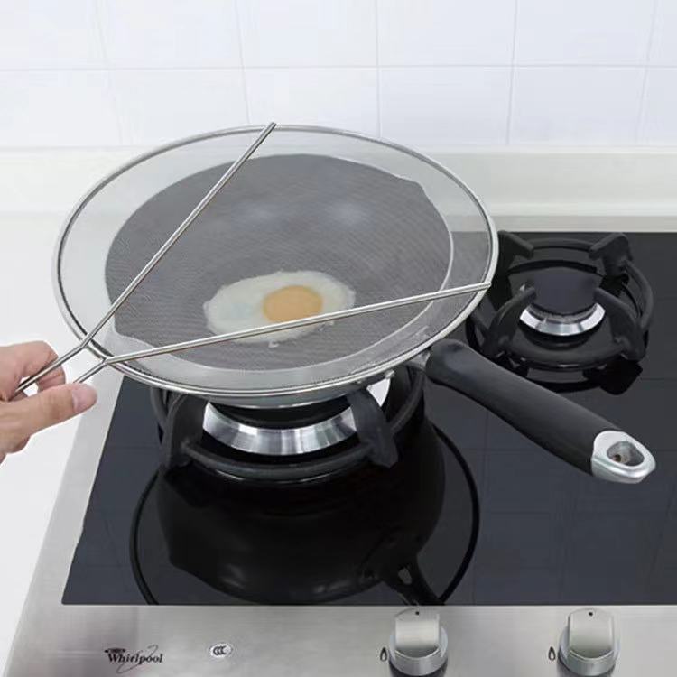 Kitchen Oil Splash Guard Mesh Cover