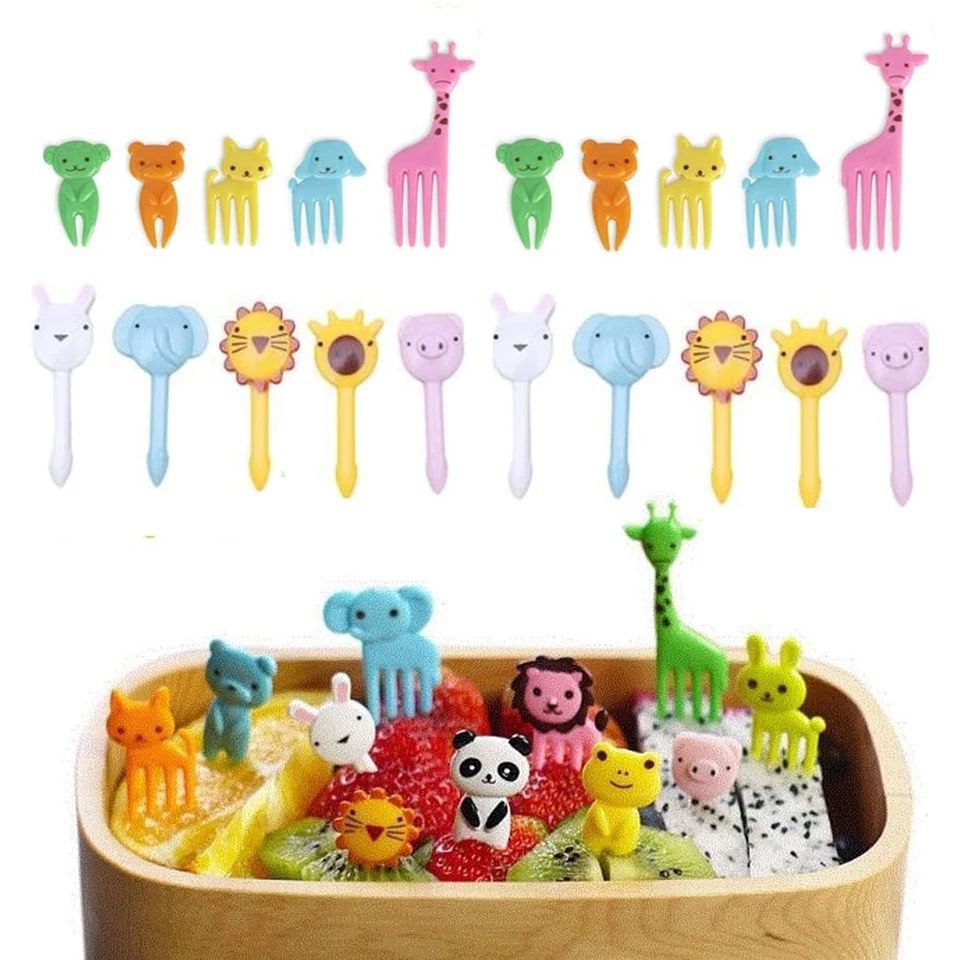 Plastic Food Fruit Picks Forks - 1psc