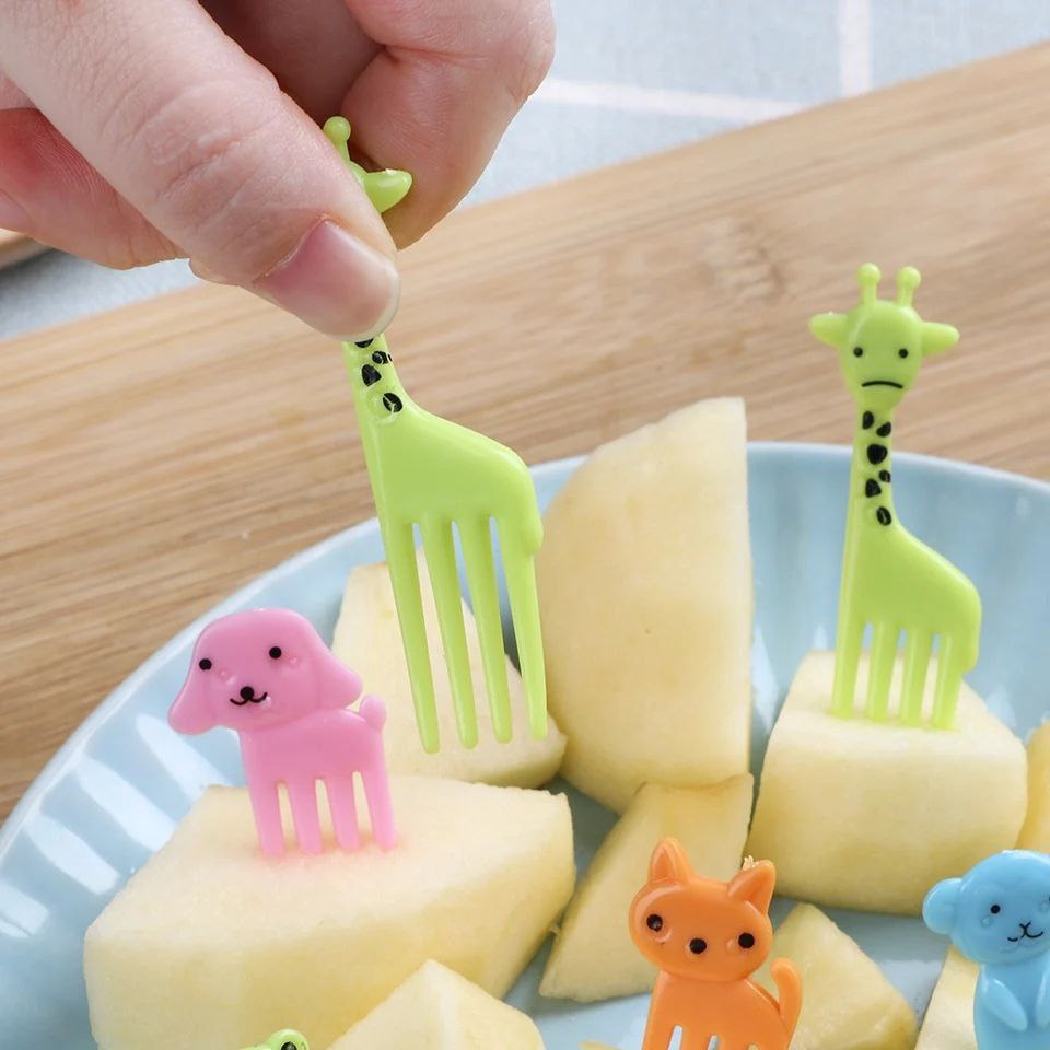 Plastic Food Fruit Picks Forks - 1psc