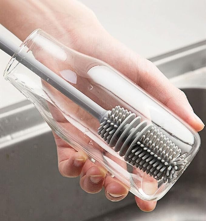 Silicone Bottle Brush with Long Handle