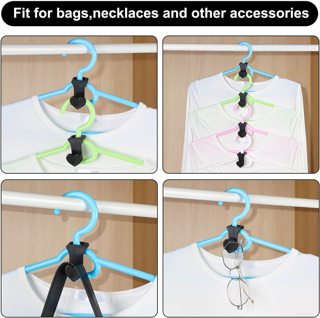 Clothes Hanger Connector Hooks