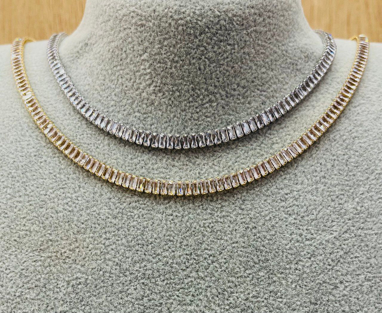 Soiree Necklace - Rectangle