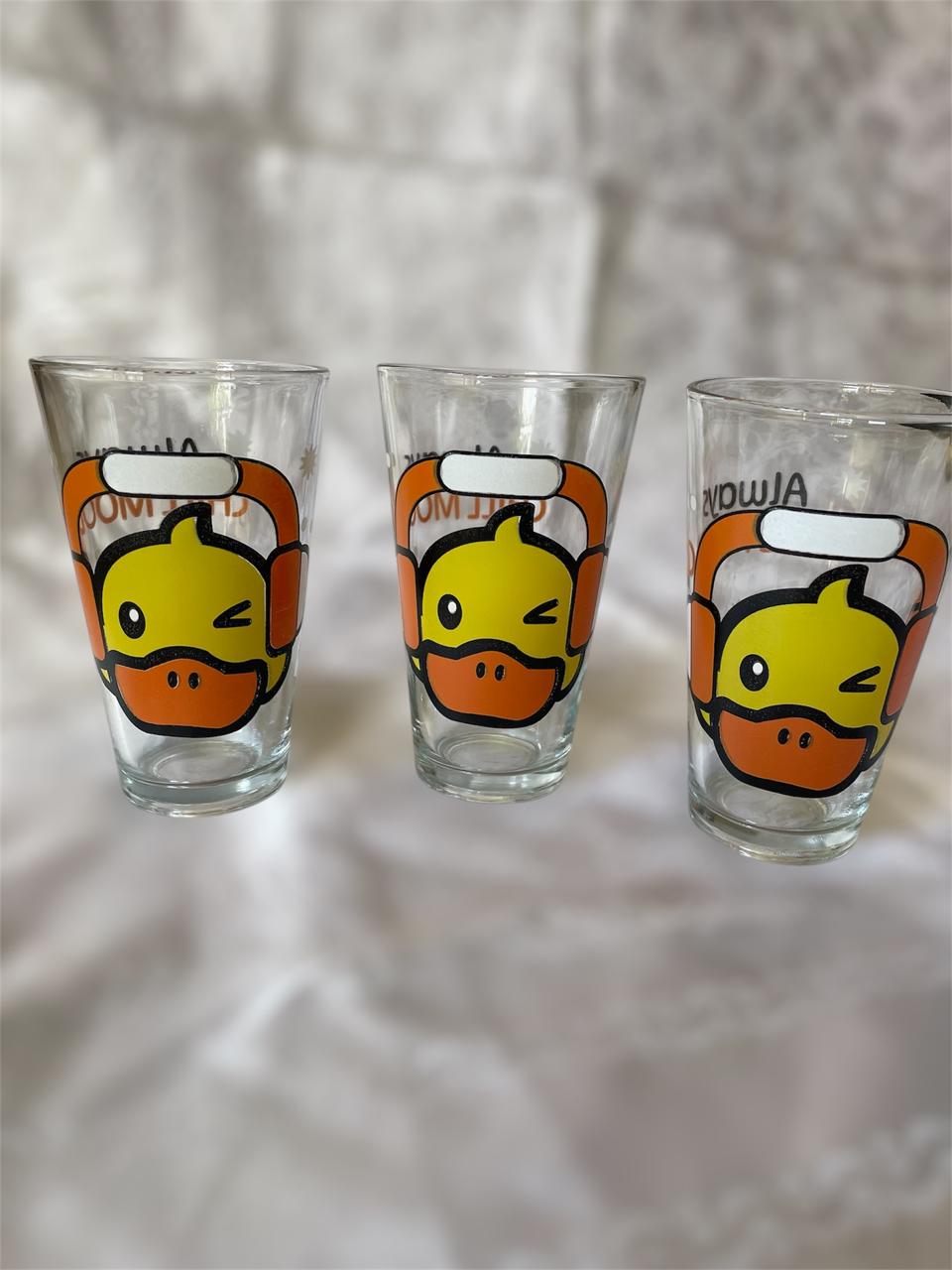 Duck Glass - 2 Psc
