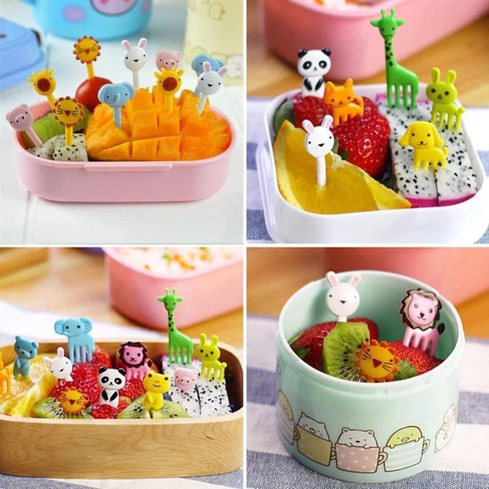 Plastic Food Fruit Picks Forks - 1psc