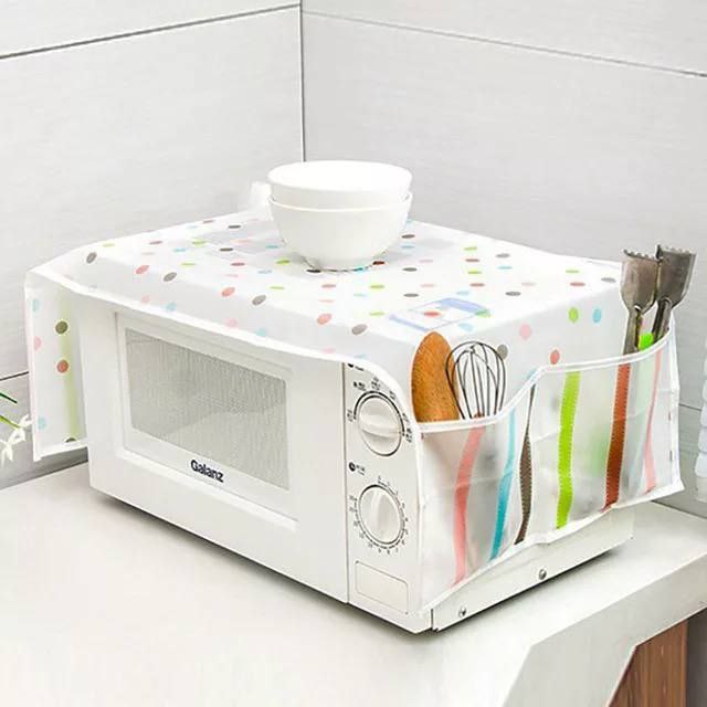 Microwave Oven Cover with 2 Pouch