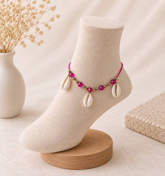 Shell Ankle - Fushia
