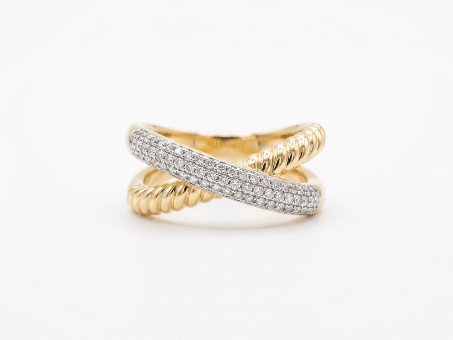 Gold Plated X - Ring