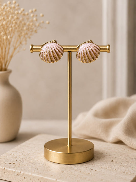 Sea Shell Pink - Earring
