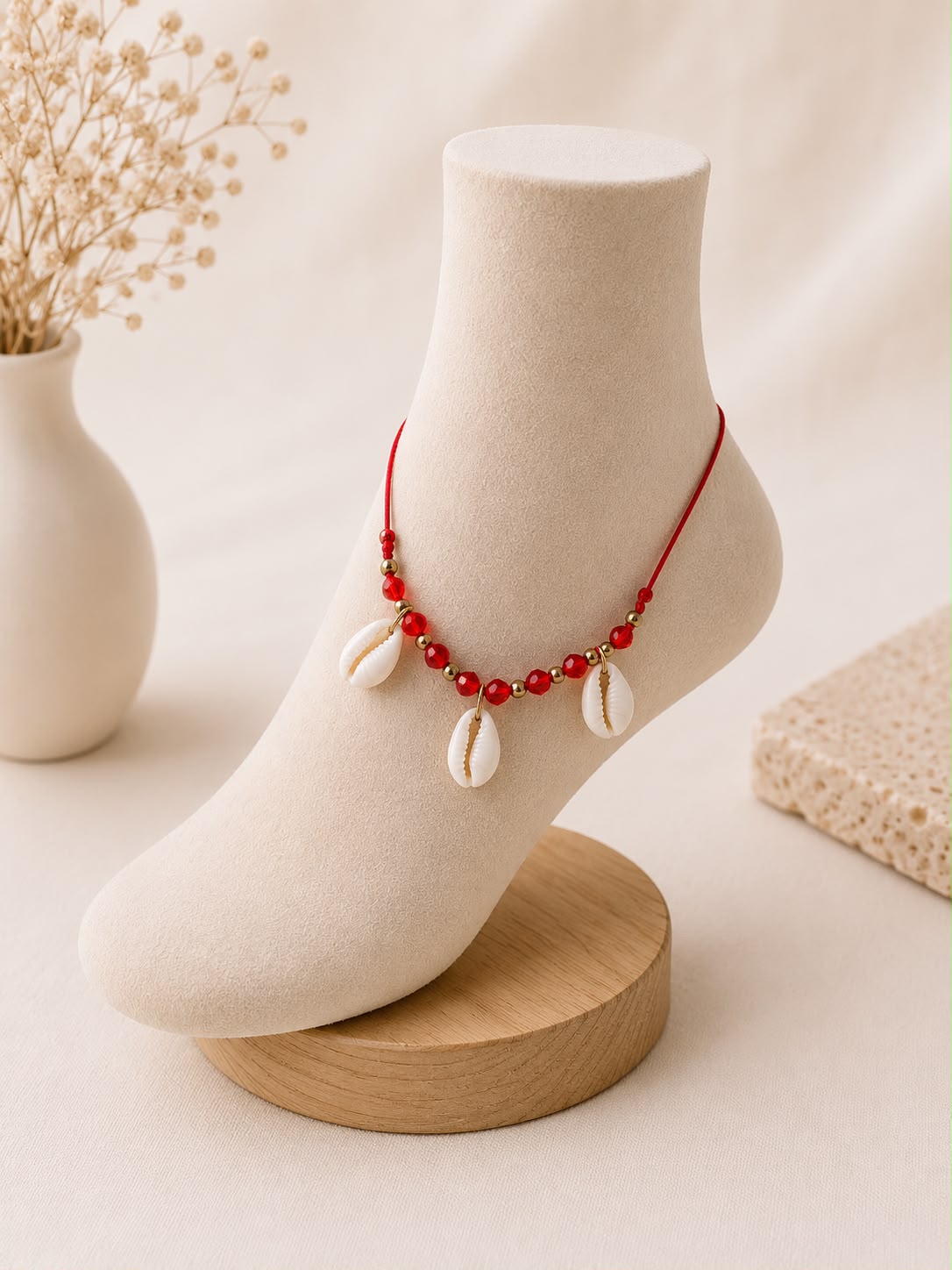 Shell Ankle - Red