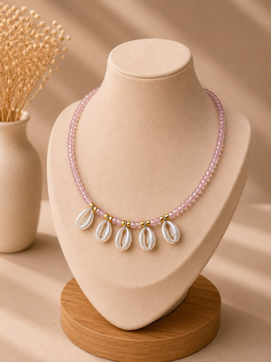 Shells Pink- Necklace