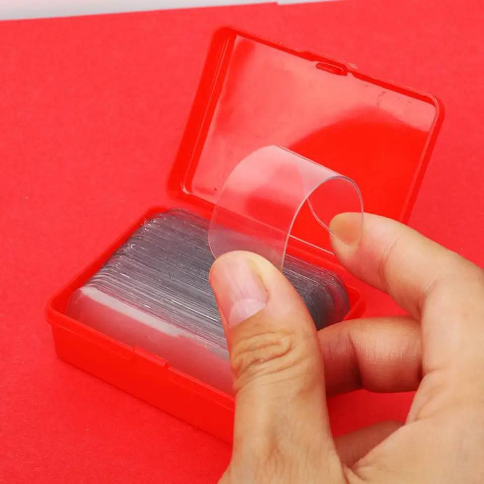 Double-sided tape, transparent
