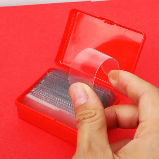 Double-sided tape, transparent