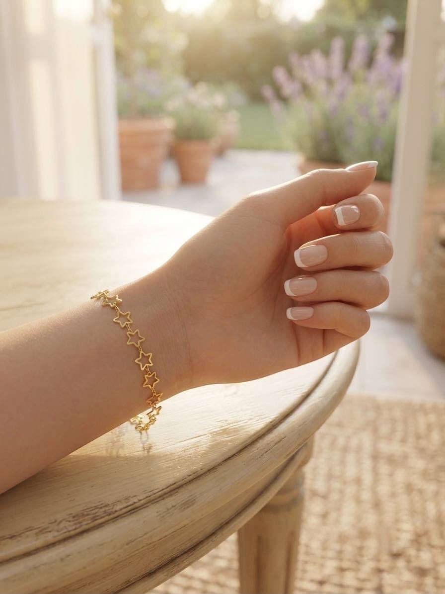 Gold Bracelet- Stars