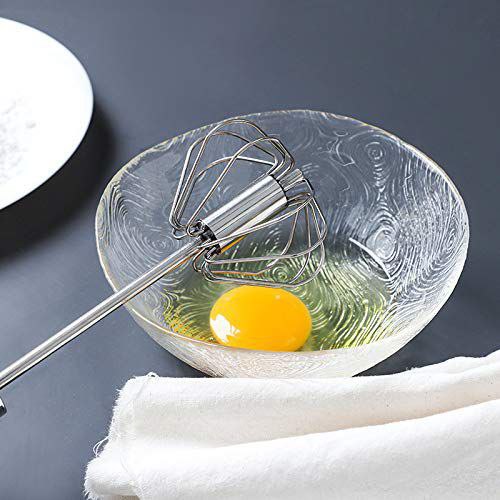 Stainless Steel Egg Whisk Press