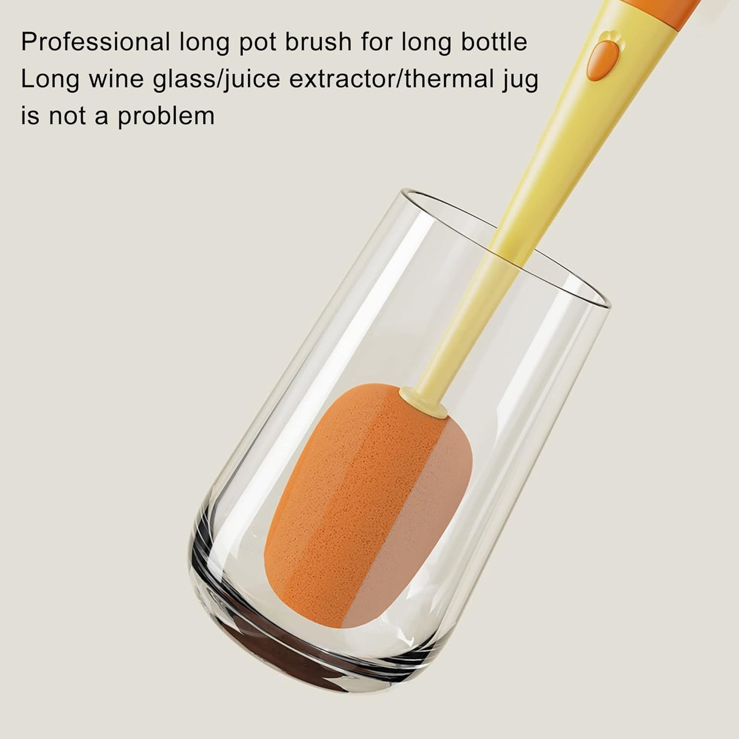 Multifunctional Cleaning Brush in Carrot Shape