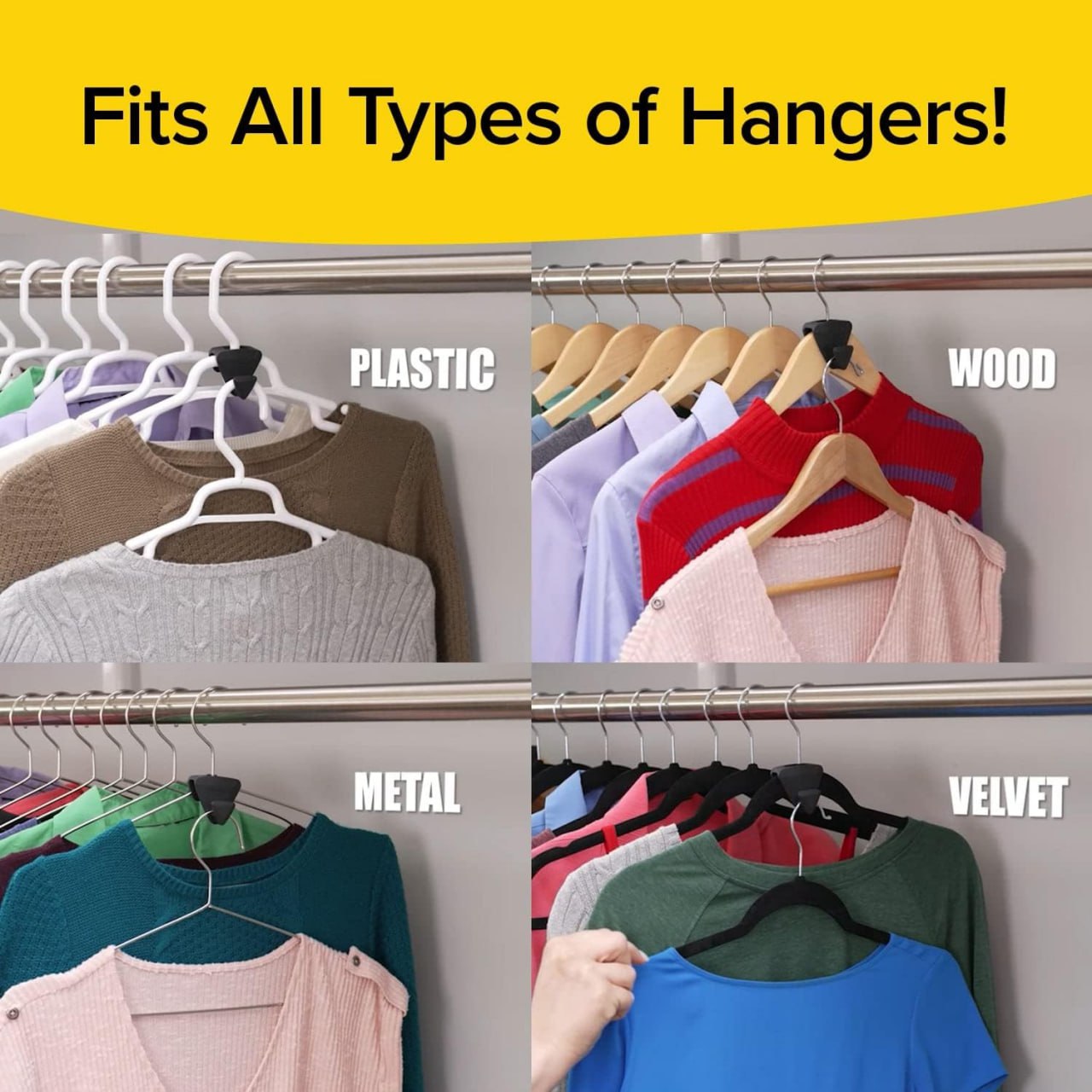 Clothes Hanger Connector Hooks