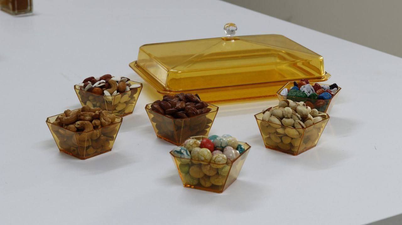 Snack Serving Tray-Set 8pcs -Fameh