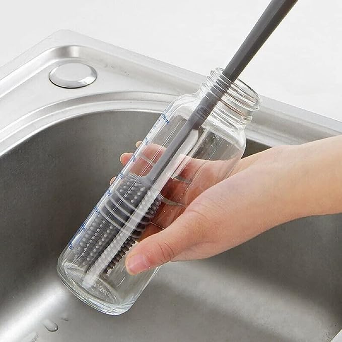 Silicone Bottle Brush with Long Handle