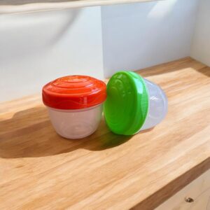 Snack Food Storage Containers- 2psc
