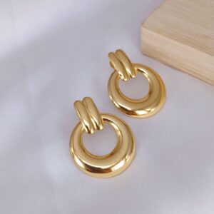 Hollow Circle Earring