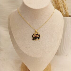 Elephant Necklace - Gold Plated