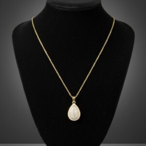 Strass Oval Necklace