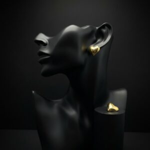 Solid Heart Earring